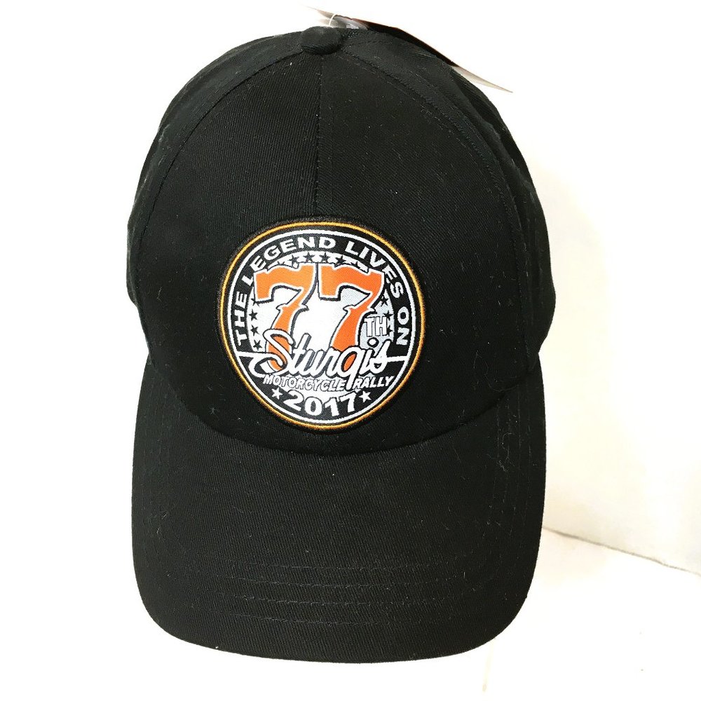 Sturgis 77th  Moto Rally Baseball Cap Hat  2017 NWT